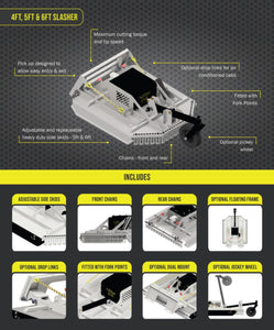 Slasher 6ft Norm Skidsteer 65-75LPM